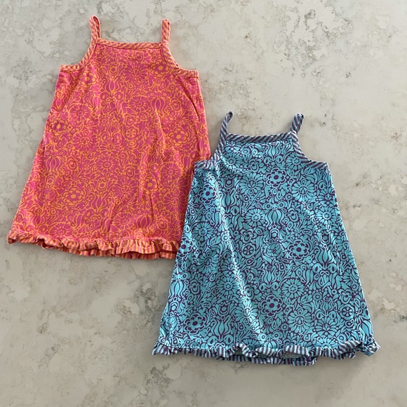 Bundle of 4T Hanna Andersson tank dresses - Picture 5 of 6